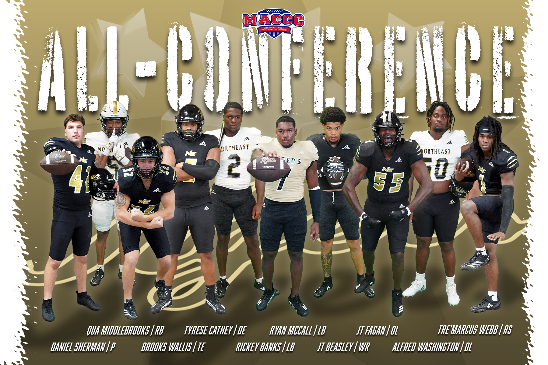 All-conference graphic