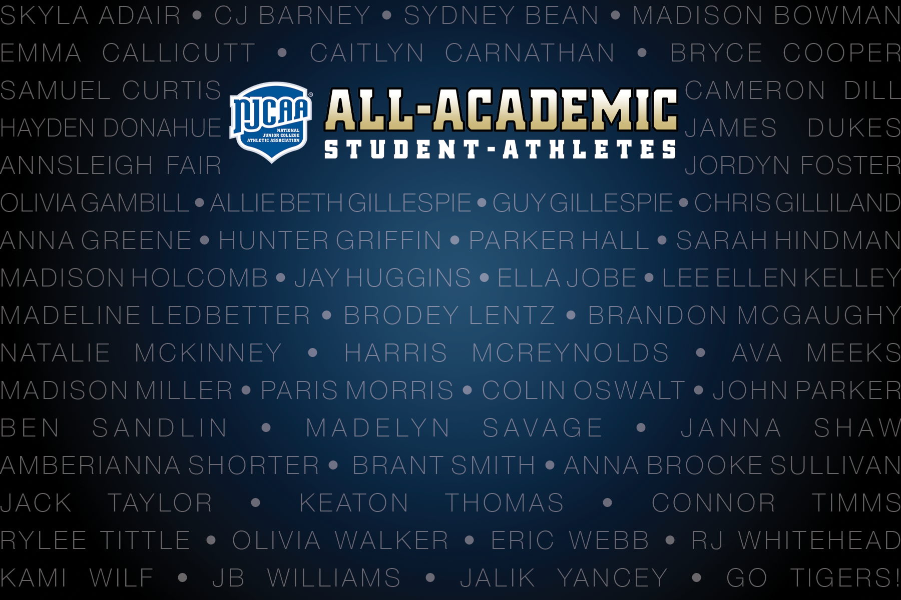 Seven Northeast athletic programs & a record 51 student-athletes received NJCAA Academic Awards for the 2023-24 school year.