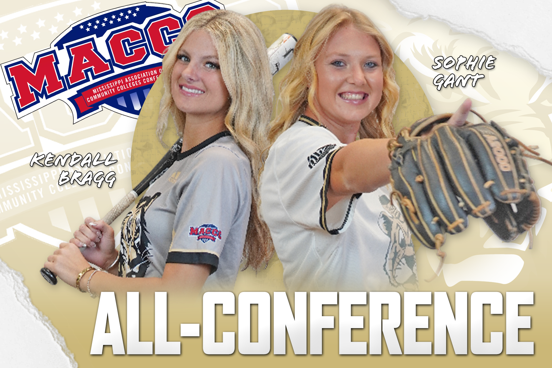 BRAGG AND GANT EARN ALL-MACCC HONORS